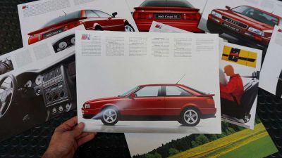 Prospektmappe Audi S2 Coupé