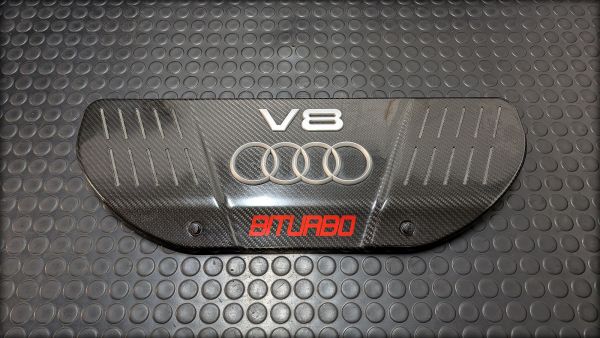 RS6 C5 Motorabdeckung Carbon