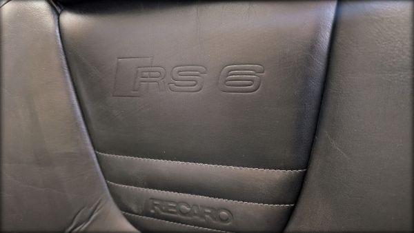 RS6 C5 Recaro Lederausstattung schwarz