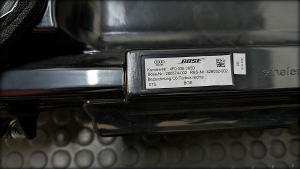 S6 4F Bose Lautsprecher