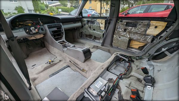S6 C4 20V Turbo Limousine Handschalter teilzerlegt Karosse