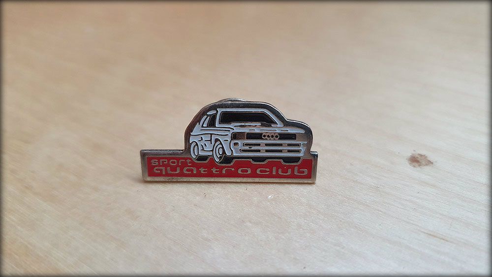 Pin Audi Sport Quattro Club