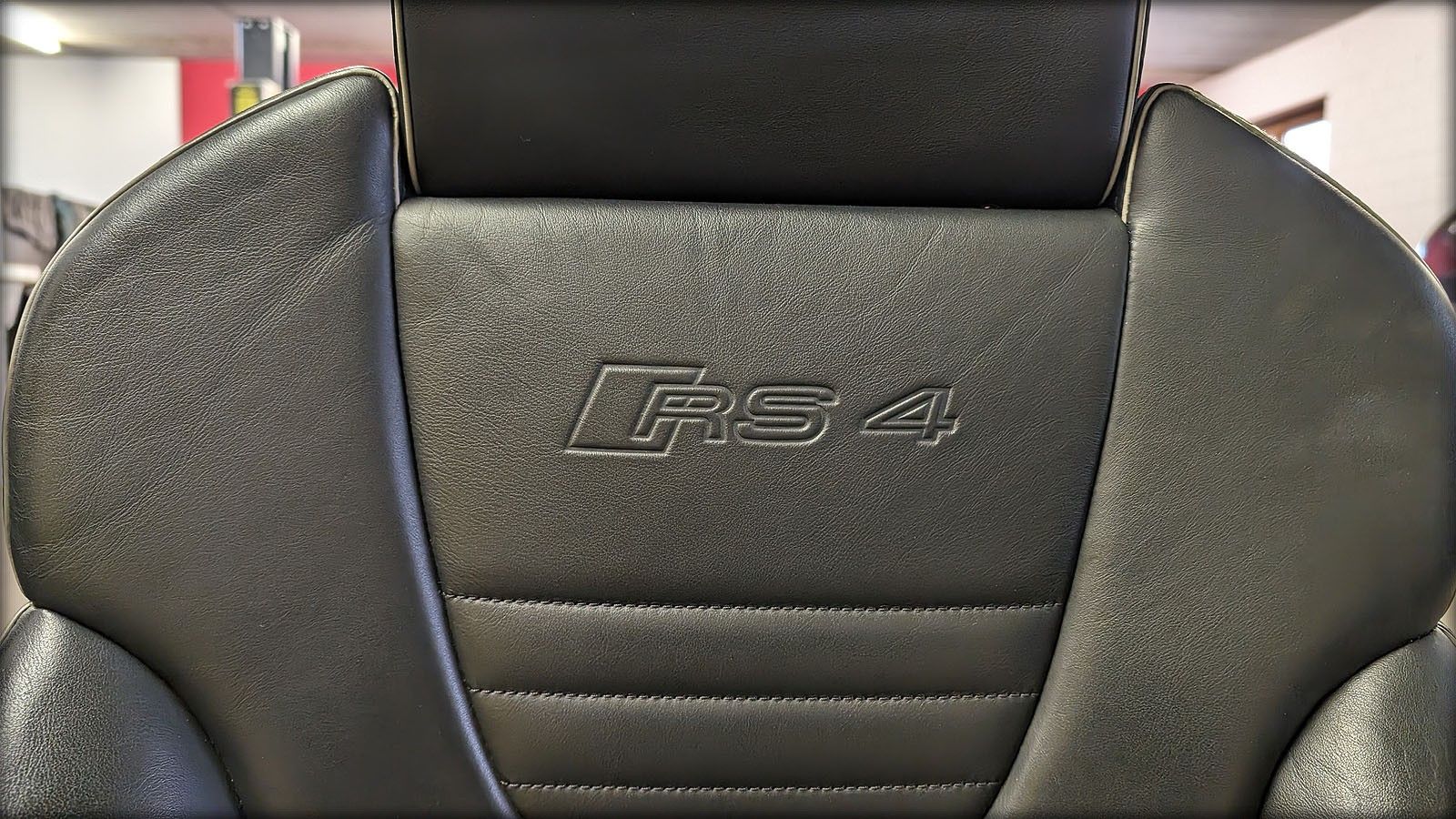 RS4 B7 Lederausstattung schwarz