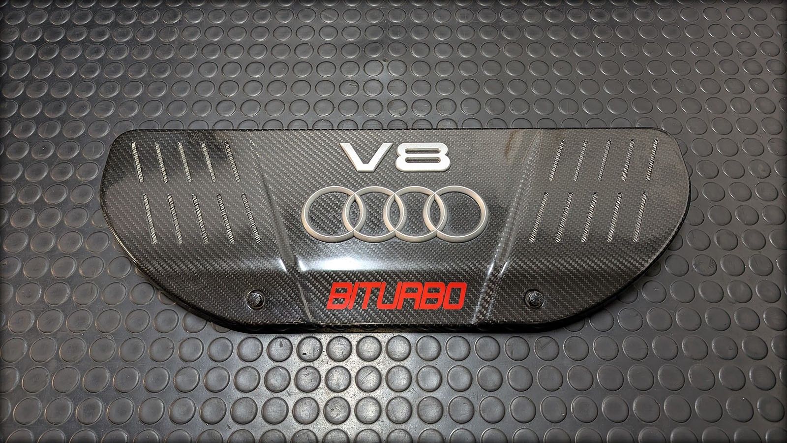 RS6 C5 Motorabdeckung Carbon