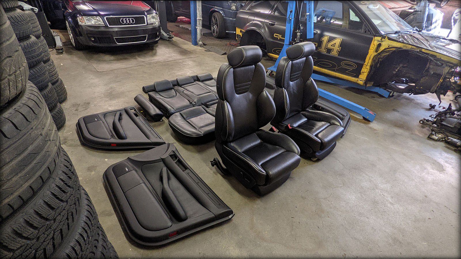 RS6 V8 Biturbo Recaro Lederausstattung