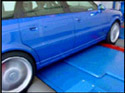 RS2, 485 NM bei 3'700/min, Geschwindigkeit zu sehen: 232 km/h im 5. Gang bei 7'050/min
